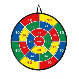 Bilde av Pilbrett borrelås med baller 74 cm