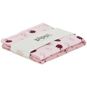 Bilde av Pippi Babyfilt 2-pack Silver Rosa