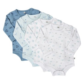 Bilde av Pippi Body 4-pack (Lightblue)