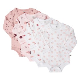 Bilde av Pippi Body 4-pack (Lightrose)