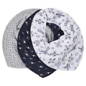 Bilde av Pippi Drybib 3-pack Eko (Gray Dawn)