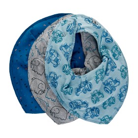 Bilde av Pippi Drybib 3-pack (Light Dusty Blue)