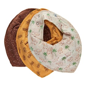 Bilde av Pippi Drybib 3-pack (Tortoise Shell)