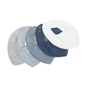 Bilde av Pippi Drybib 5-pack (Dark Blue)