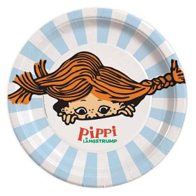 Bilde av Pippi Långstrump Papptallrikar 8-pack