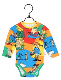 Bilde av Pippi Långstrump I Villavillekulla Body (Orange)