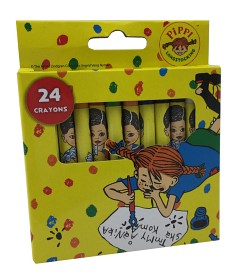 Bilde av Pippi Långstrump Kritor 24 st
