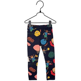 Bilde av Pippi Långstrump Livlig Leggings (Blå)