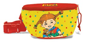 Bilde av Pippi Långstrump Magväska (Röd/gul)