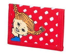 Bilde av Pippi Långstrump Plånbok (Röd)