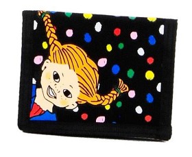 Bilde av Pippi Långstrump Plånbok (Svart)