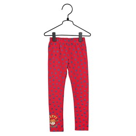 Bilde av Pippi Långstrump Prickig Leggings (Röd/Blå)