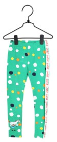 Bilde av Pippi Långstrump Prickigt Leggings (Grön)