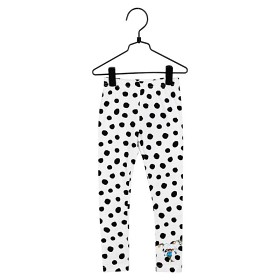 Bilde av Pippi Långstrump Prickigt Leggings (Svart/Vit)
