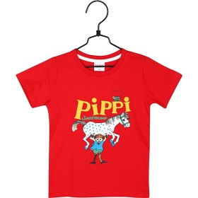 Bilde av Pippi Långstrump T-shirt (Röd)
