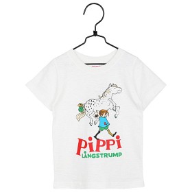 Bilde av Pippi Långstrump T-shirt (Vit)