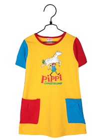 Bilde av Pippi Långstrump Tunika kortärmad med fickor