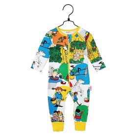 Bilde av Pippi Långstrump Villekulla Pyjamas (Vit)