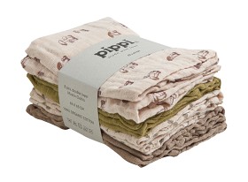 Bilde av Pippi Muslitepper (8-pack (Sheer Bliss)