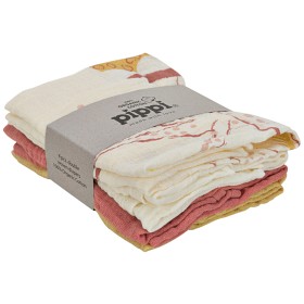 Bilde av Pippi Muslinfiltar 4-pack (Peach Whip)