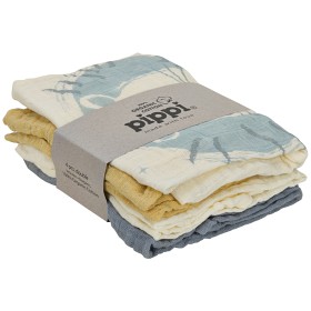 Bilde av Pippi Muslinfiltar 4-pack (Pearl Blue)