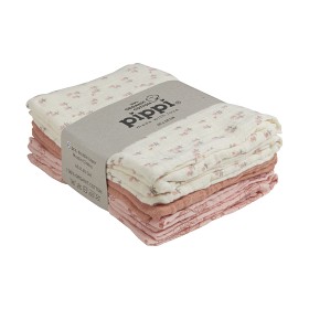 Bilde av Pippi Muslintepper 6-pack (Veiled Rose)