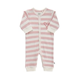 Bilde av Pippi Prematur Bodysuit Randig (Peach Whip)