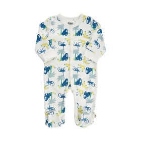 Bilde av Pippi Pyjamas med fot (Sterling blue)