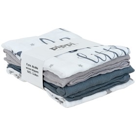 Bilde av Pippi Musselinfilt 6-pack (Harbor mist)
