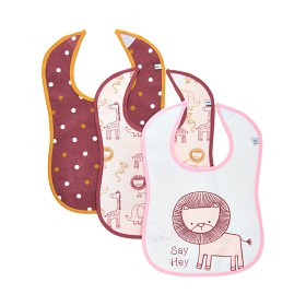 Bilde av Pippi Terry Smekke AOP 3-pk (Baroque Rose)