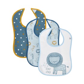 Bilde av Pippi Terry Smekke AOP 3-pk (Provincial Blue)