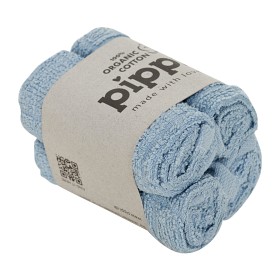 Bilde av Pippi Vaskekluter 4-pack (Blå)