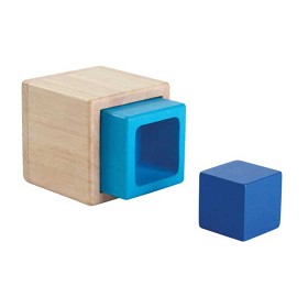 Bilde av Plan Toys Träklossar Boxar