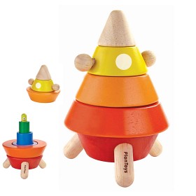 Bilde av PlanToys - Stapelleksak Raket