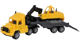Bilde av Plasto Lastebil med gravemaskin 47 cm