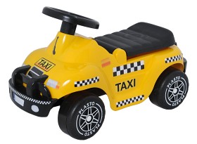 Bilde av Plasto - Sparkbil Taxi med tysta hjul