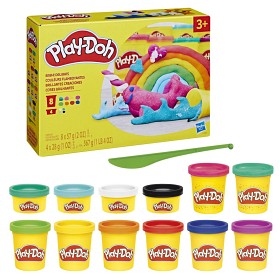 Bilde av Play-Doh Leklera Multicolor 12-pakning