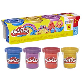 Bilde av Play-Doh Leklera Skimmery Metallics 4-pack