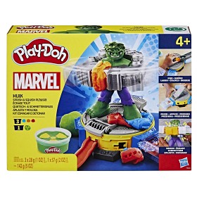 Bilde av Play-Doh Marvel Hulk & Squish Playset