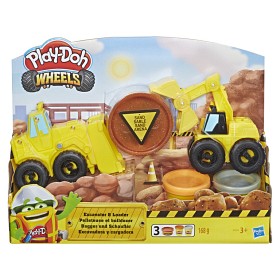 Bilde av Play-Doh - Wheels - Grävmaskin & hjullastare