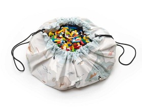 Bilde av Play & Go Oppbevaring og lekematte 140 cm (World Map)