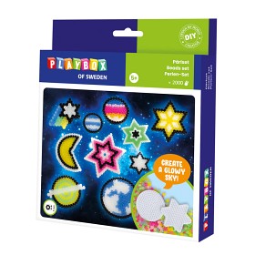 Bilde av PlayBox PlayBox Perlesett stjernestjernehimmel 2000 stkstjärnhimmel 2000 st