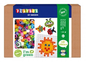 Bilde av Playbox XL-Pärlset I´m green 600 rörpärlor