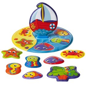 Bilde av Playgro - Bad Pussel Floaty Boat