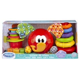 Bilde av Playgro Clever Me Stack Sort And Nest Gåvoset