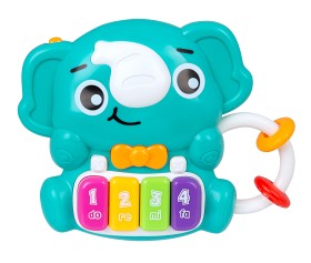 Bilde av Playgro Aktivitetsleke Elly´s Melody Piano (Turkos)
