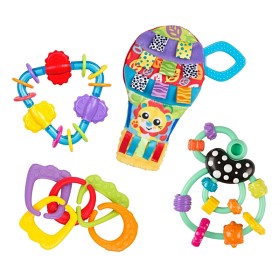 Bilde av Playgro Up And Away Teething Gåvoset Bitleksaker