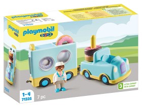 Bilde av Playmobil 1.2.3 71325 Truck med smultringer 