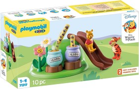 Bilde av Playmobil 1.2.3 Disney 71317 Winnie the Pooh og Tigers bihage