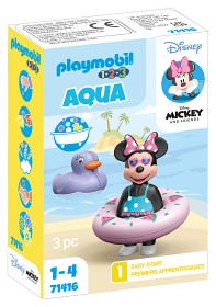 Bilde av Playmobil 1.2.3 Disney 71416 Minnie's Beach Trip